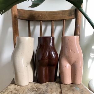Speckled Ceramic Body Vases